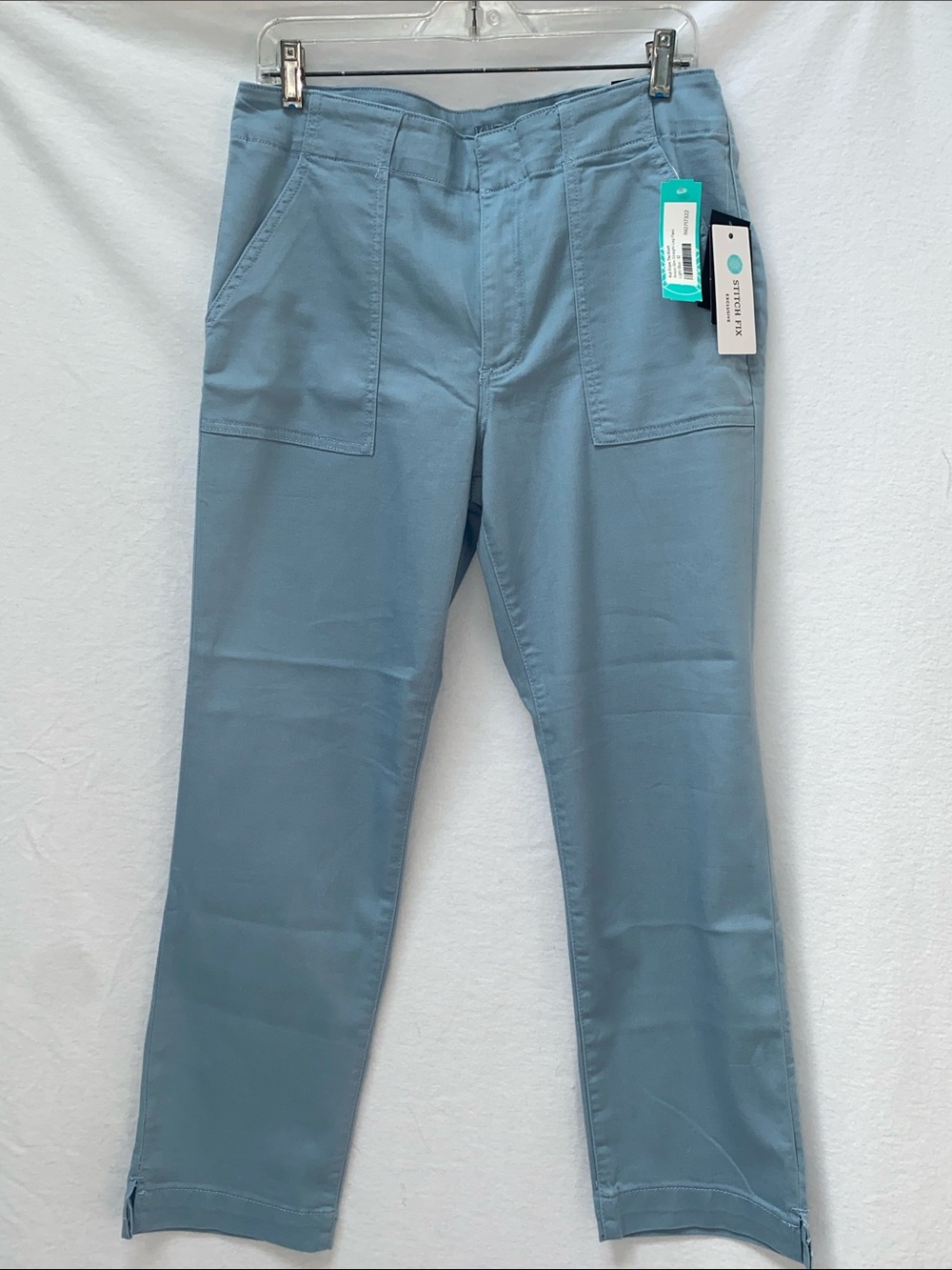 Kut from the Kloth Light Blue Straight-Leg Pants